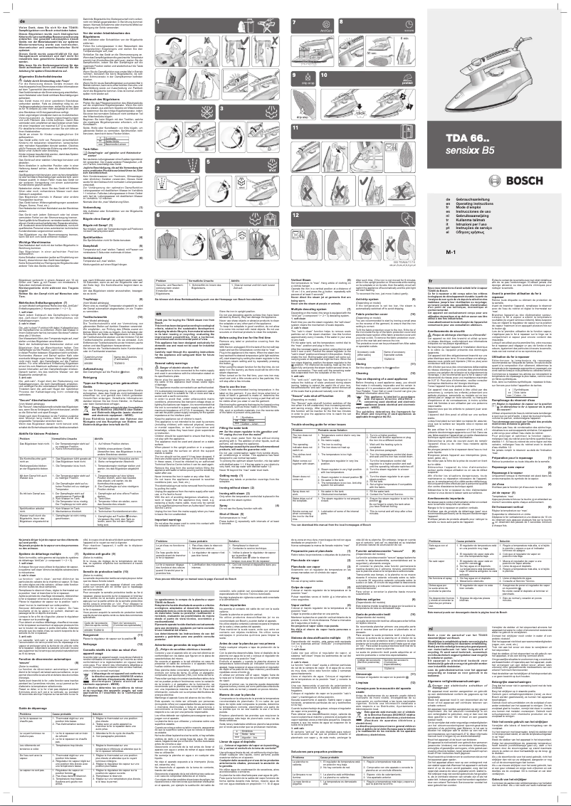 Imagen de la primera página del manual del dispositivo TDA6662