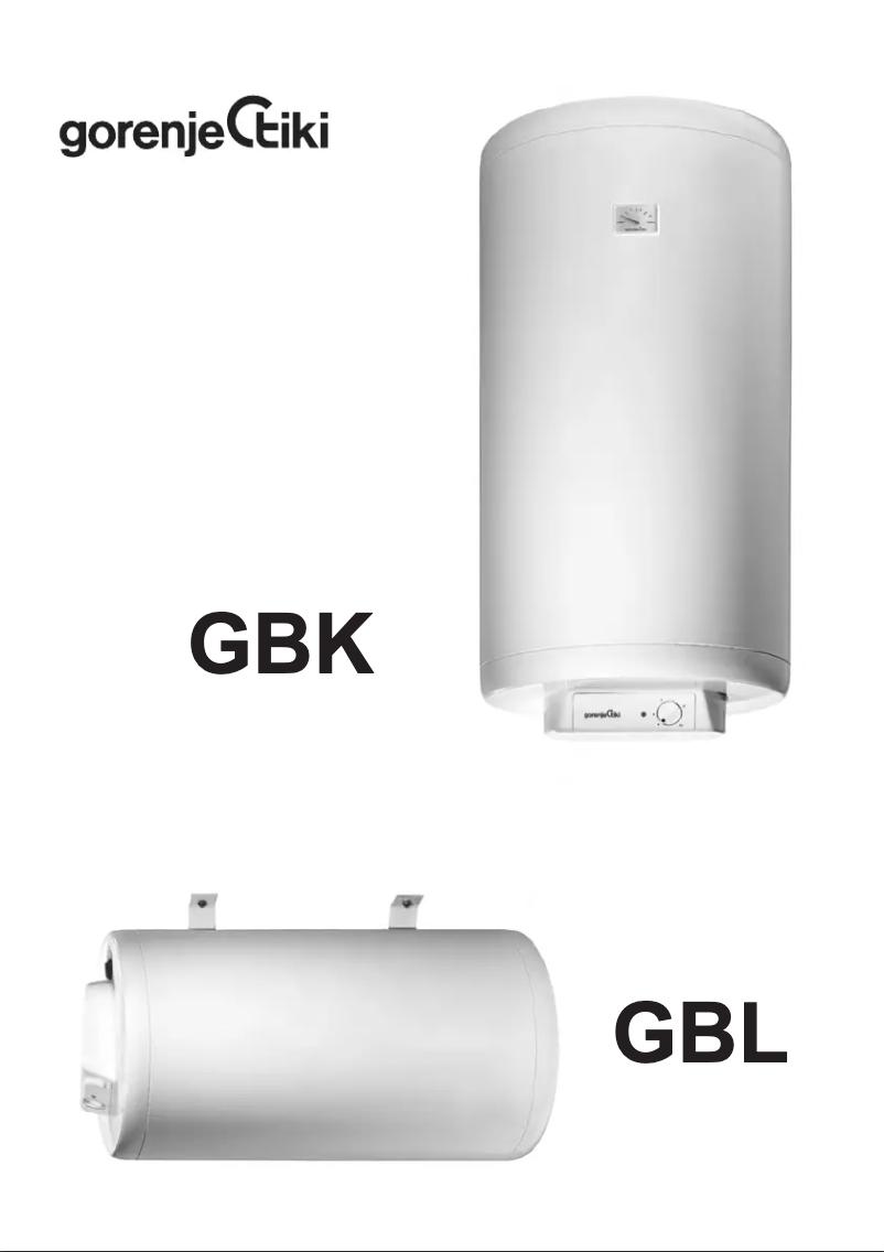 Página nº 1 - Manual de usuario Gorenje GBK200RN