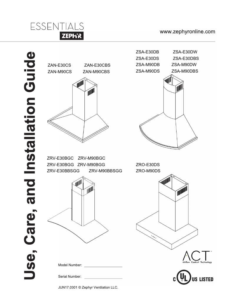 Imagen de la primera página del manual del dispositivo ZRV-M90BGG