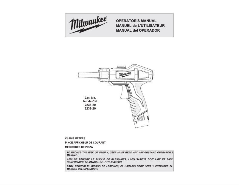 Imagen de la primera página del manual del dispositivo M12 2239-20NST