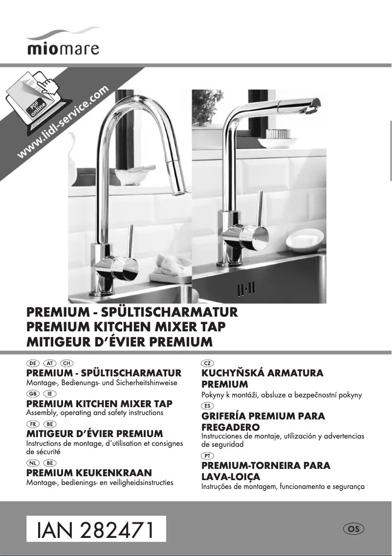 Página 1 del manual Manual de usuario Miomare IAN 282471