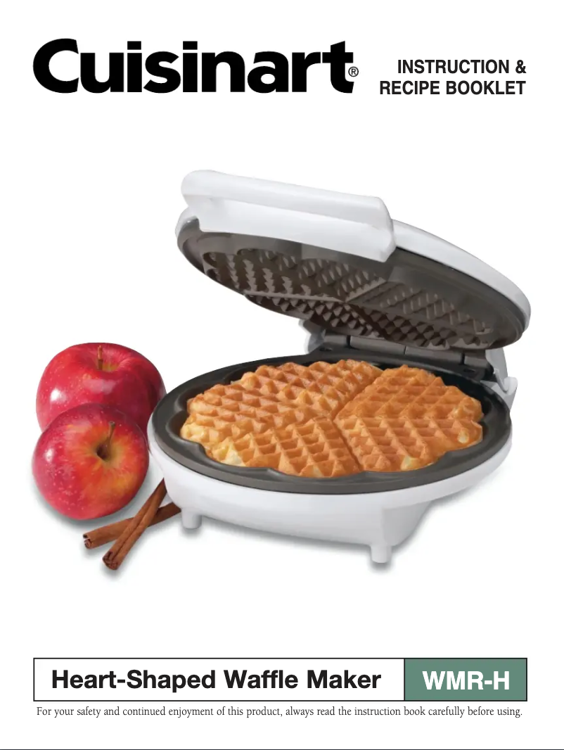 Página 1 del manual Manual de usuario Cuisinart WMR-H