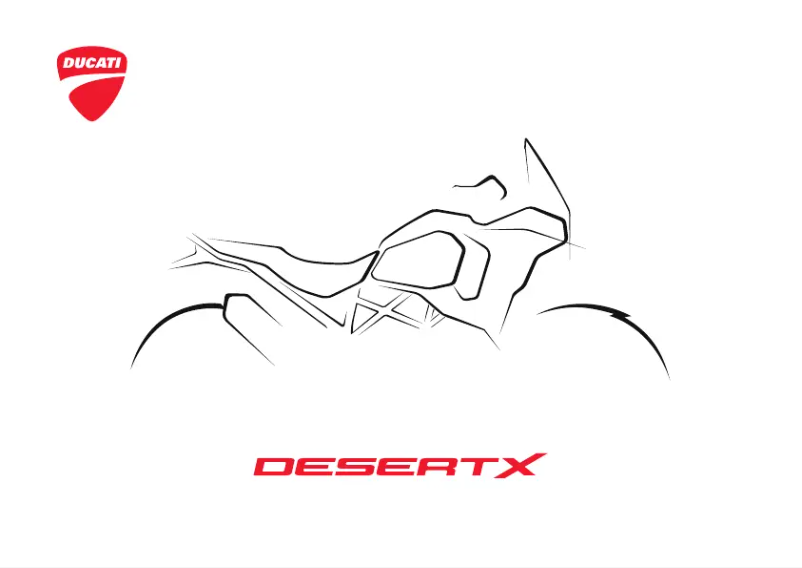 Página 1 del manual Manual de usuario Ducati DesertX (2023)