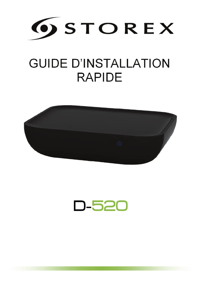 Imagen de la primera página del manual del dispositivo D-520