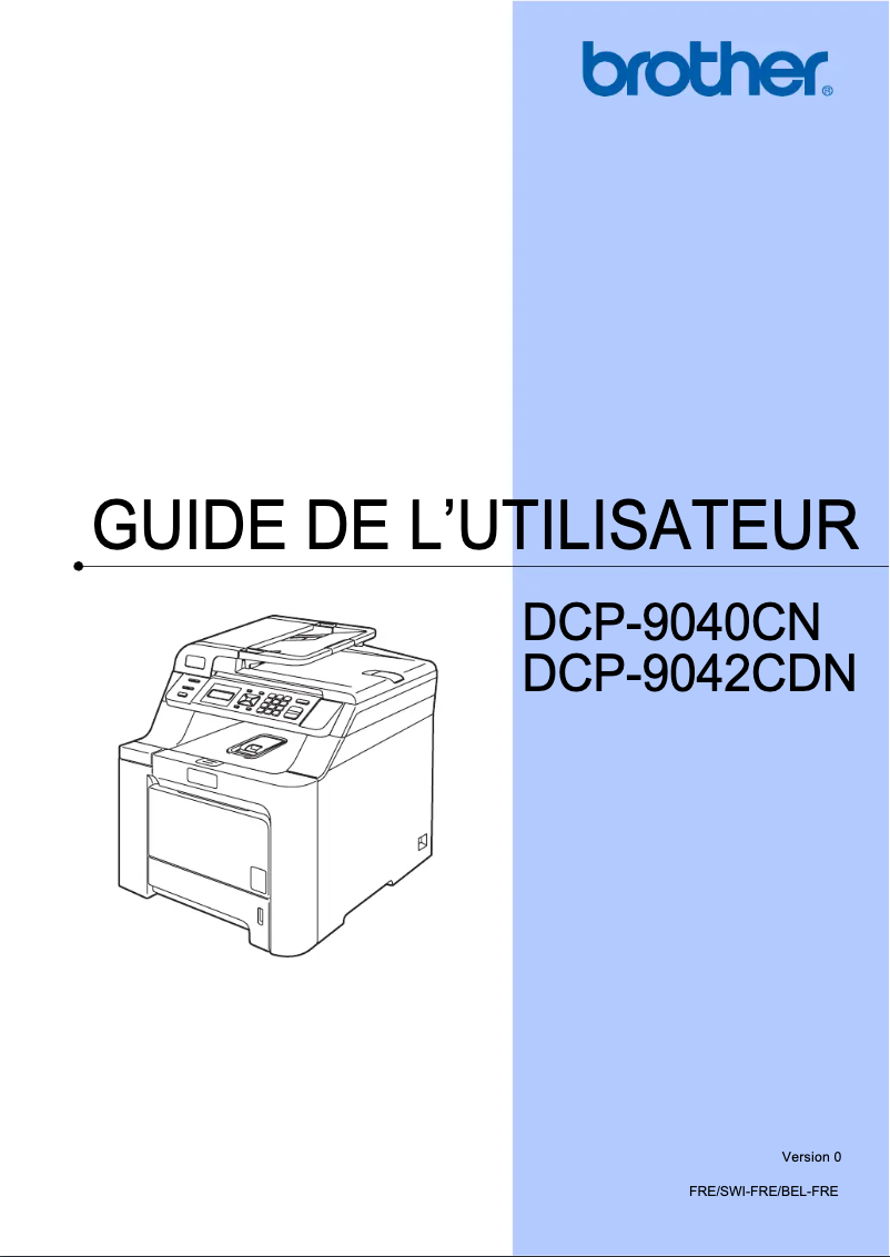 Imagen de la primera página del manual del dispositivo DCP-9042CDN