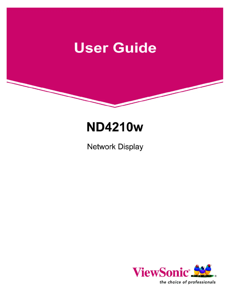 Imagen de la primera página del manual del dispositivo ND4210W