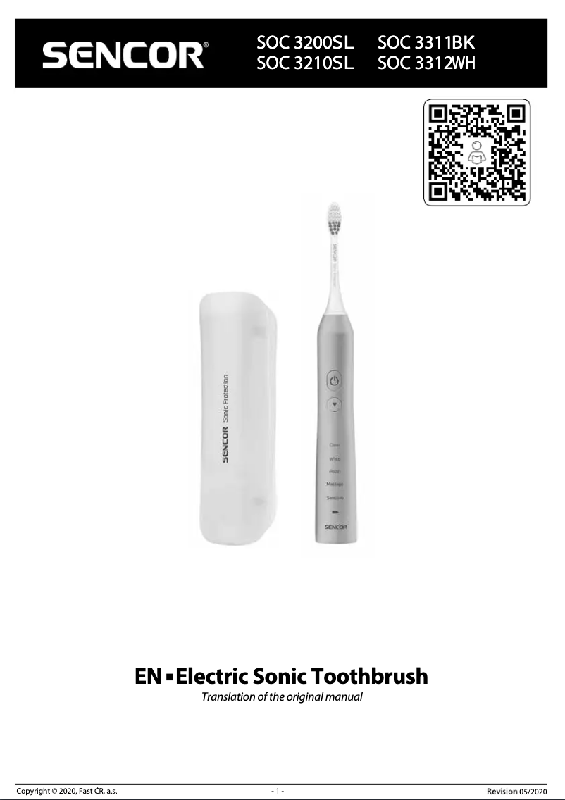 Imagen de la primera página del manual del dispositivo SOC 3210SL