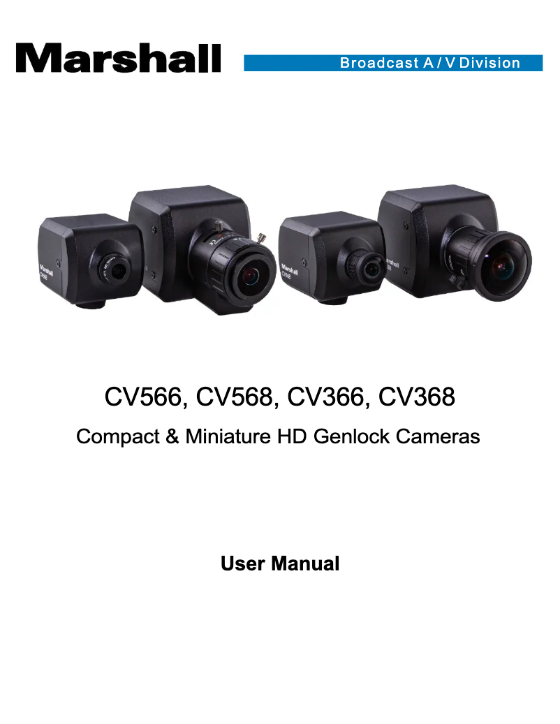 Imagen de la primera página del manual del dispositivo CV368