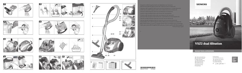 Página nº 1 - Manual de usuario Siemens VSZ1RK2128