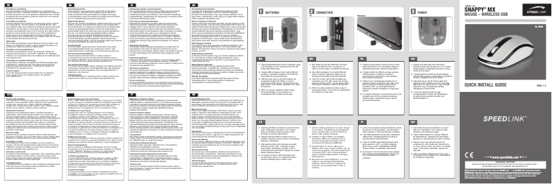 Imagen de la primera página del manual del dispositivo Snappy MX SL-6340