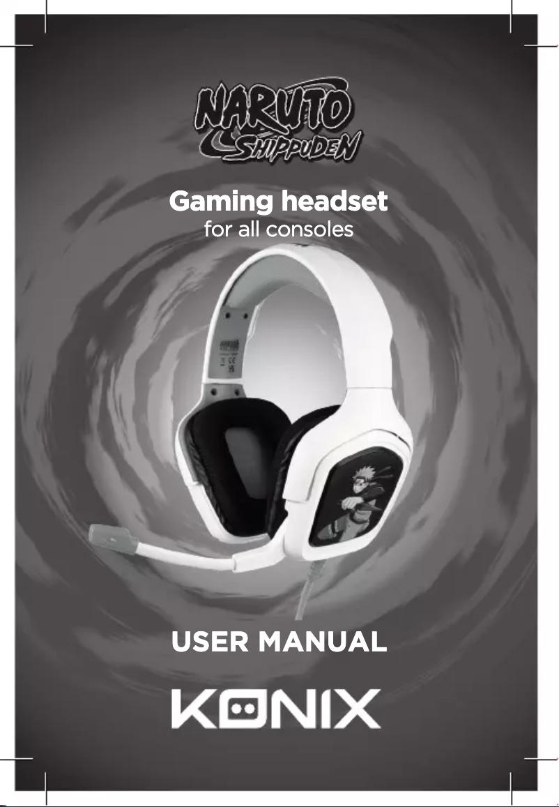 Página nº 1 - Manual de usuario Konix Naruto Shippuden