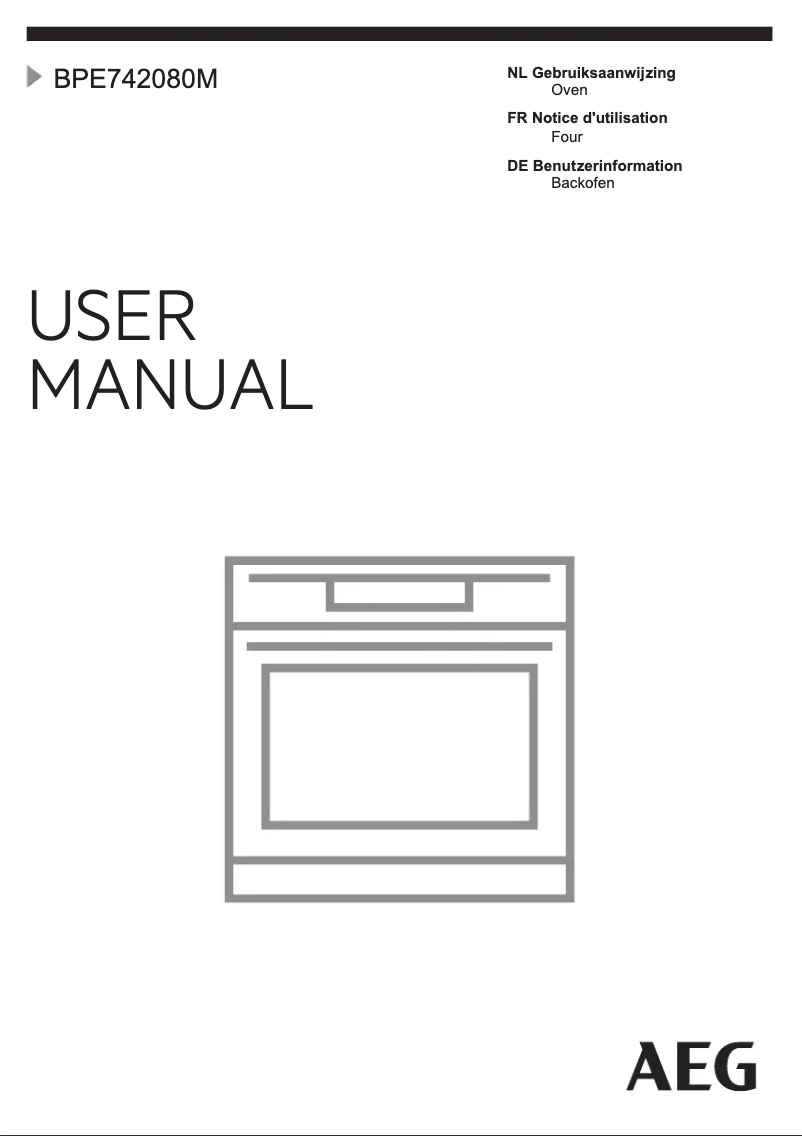 Imagen de la primera página del manual del dispositivo BPE742080M