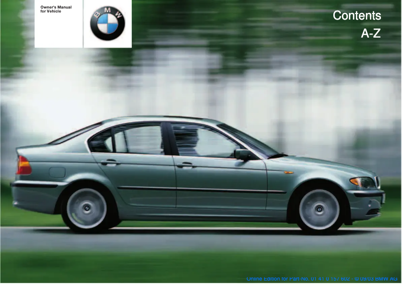 Página 1 del manual Manual de usuario BMW 320i (2004)