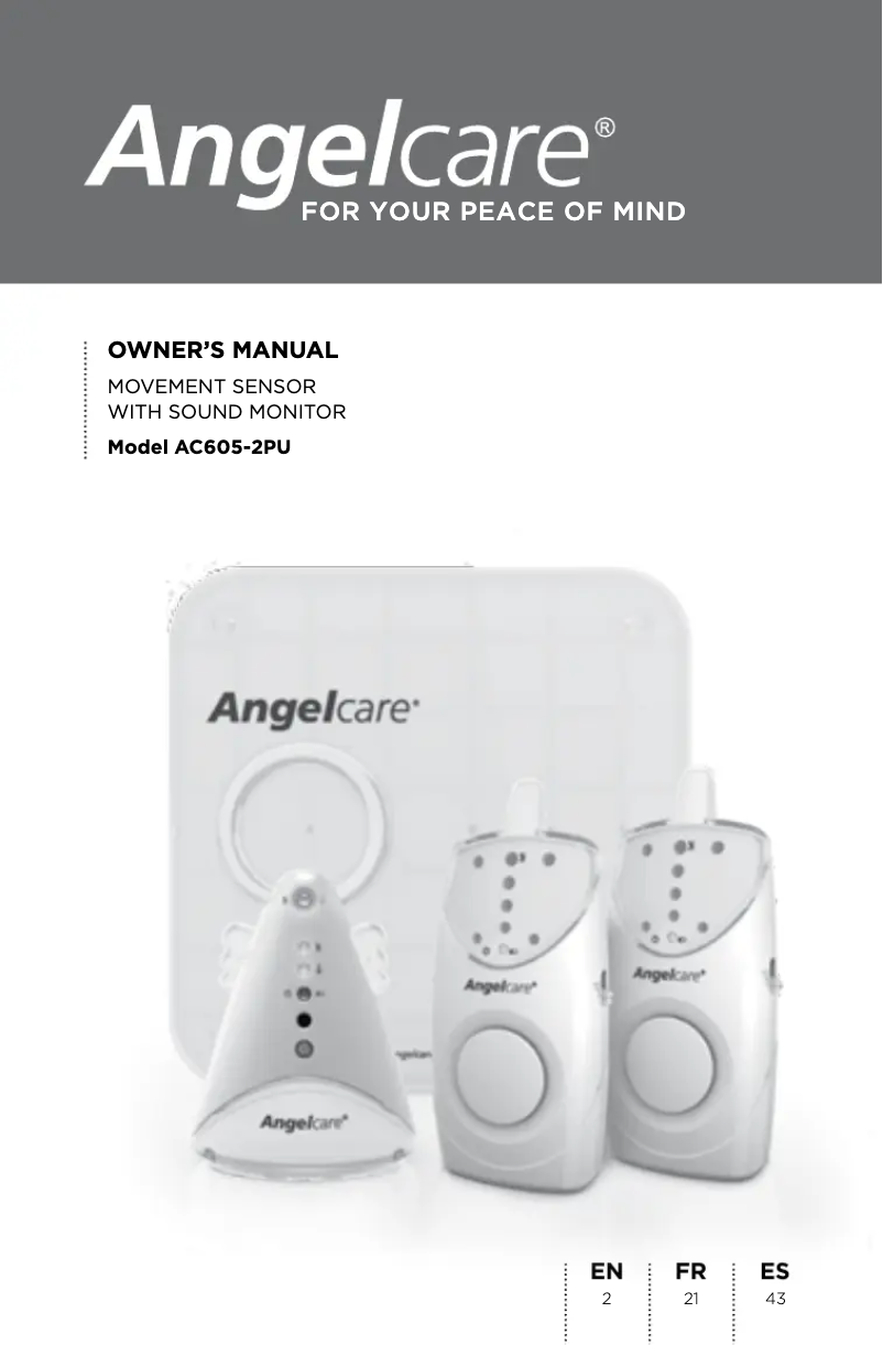 Página 1 del manual Manual de usuario Angelcare AC605