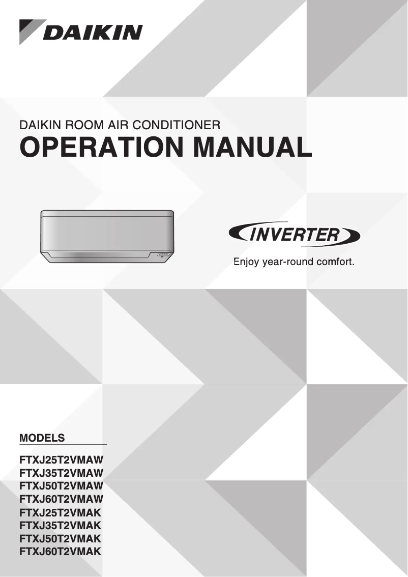 Página nº 1 - Manual de usuario Daikin Zena FTXJ35T2VMAW