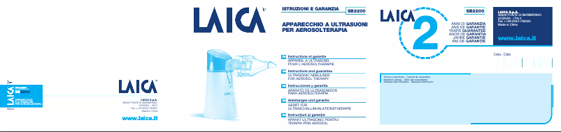 Página nº 1 - Manual de usuario Laica SB2200