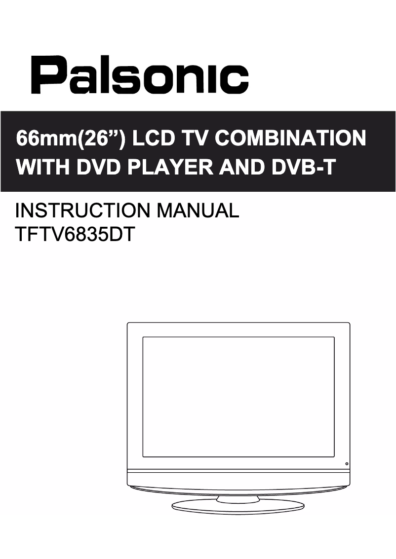Imagen de la primera página del manual del dispositivo TFTV6835DT