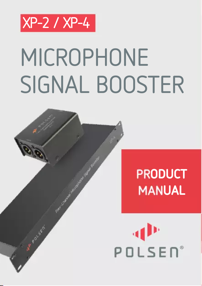 Imagen de la primera página del manual del dispositivo XP-4