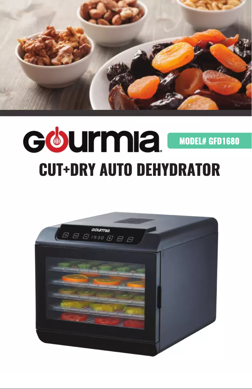 Imagen de la primera página del manual del dispositivo GFD1680