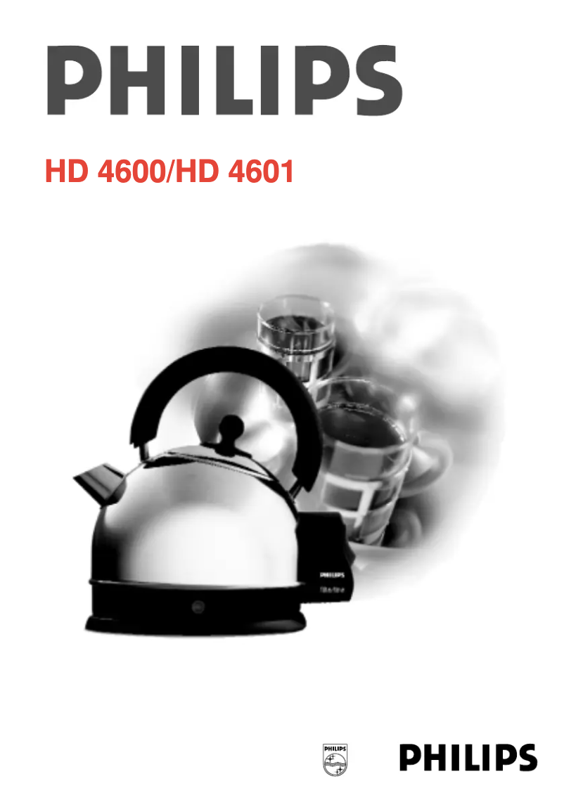 Página 1 del manual Manual de usuario Philips HD4600