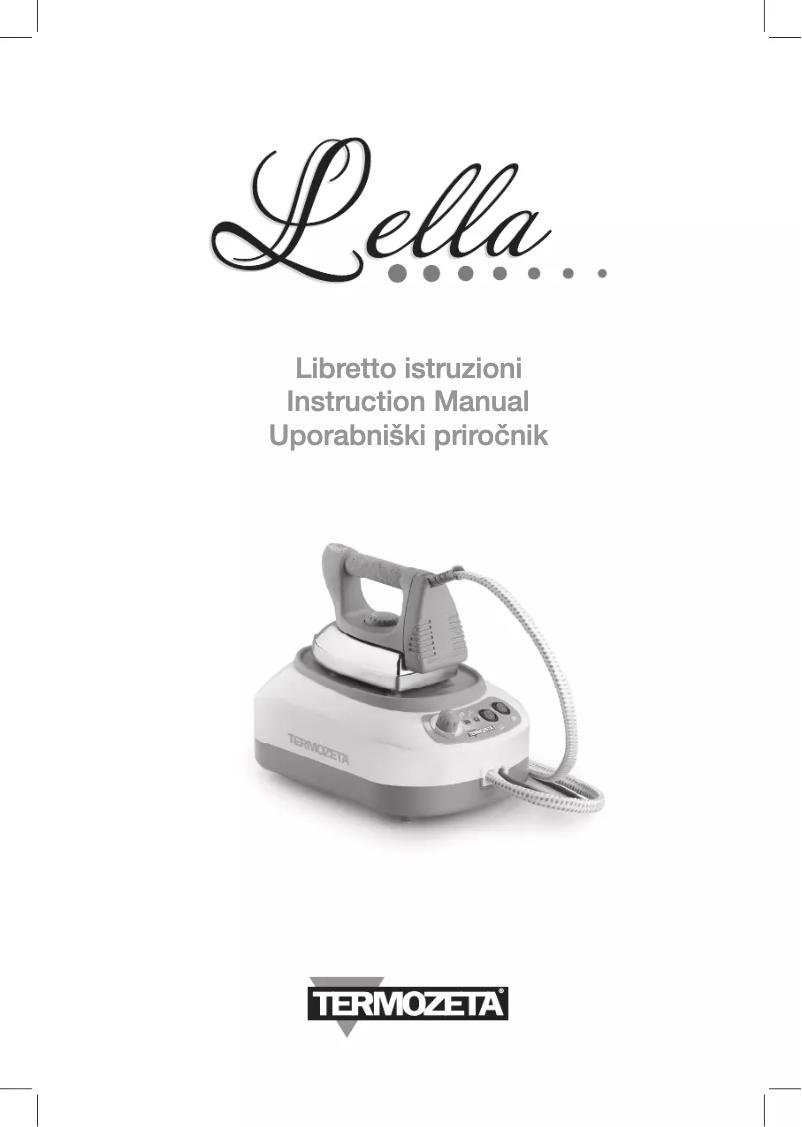 Página 1 del manual Manual de usuario Termozeta Lella