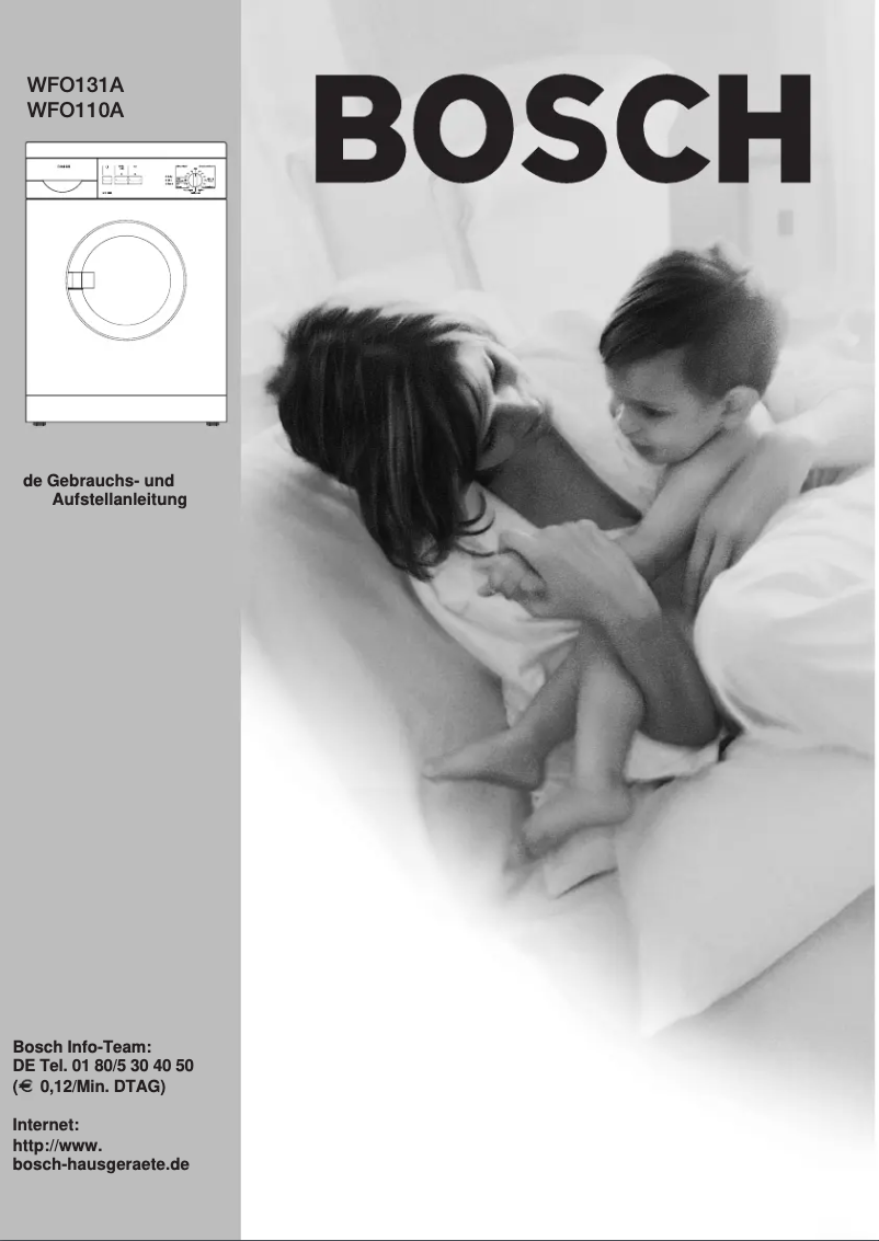 Imagen de la primera página del manual del dispositivo WFO131A