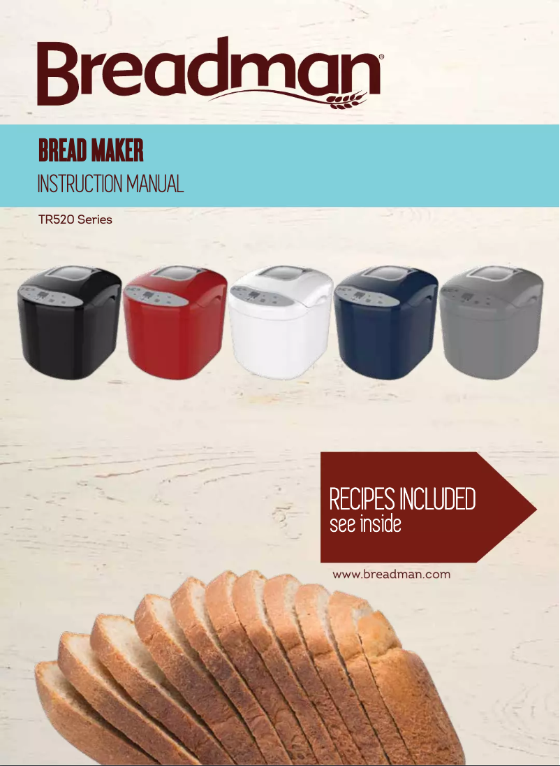 Imagen de la primera página del manual del dispositivo TR520B