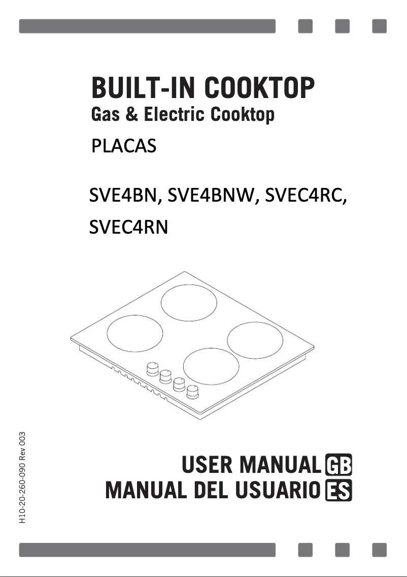 Página 1 del manual Manual de usuario SVAN SVEC4RC