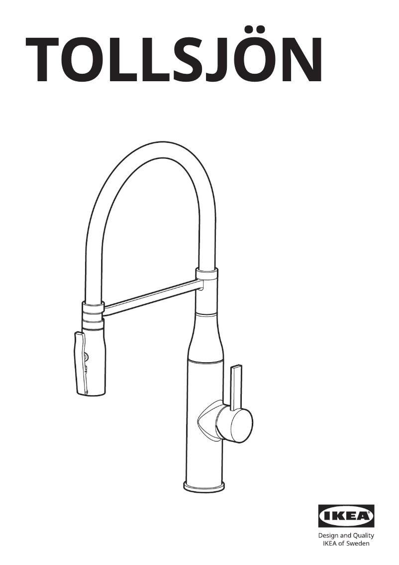 Imagen de la primera página del manual del dispositivo TOLLSJÖN