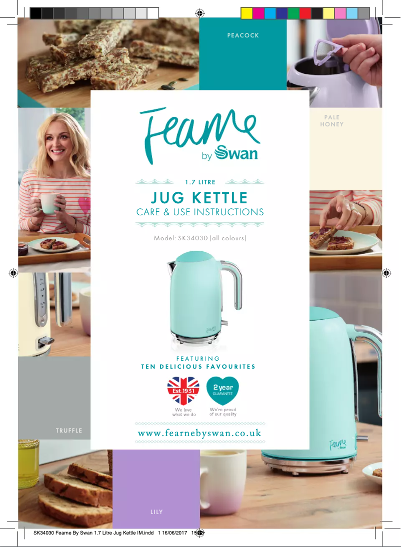 Página nº 1 - Manual de usuario Swan SK34030HON