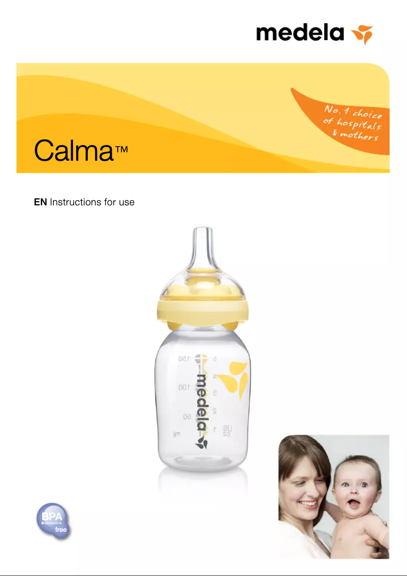 Página nº 1 - Manual de usuario Medela Calma