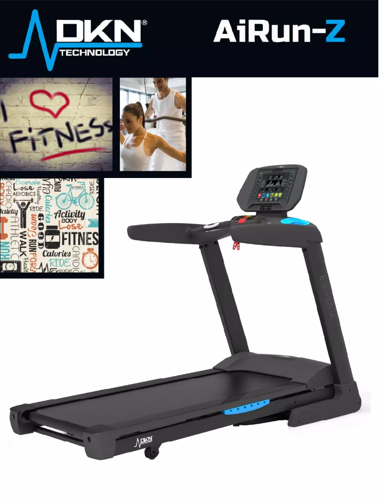 Imagen de la primera página del manual del dispositivo AiRun-Z