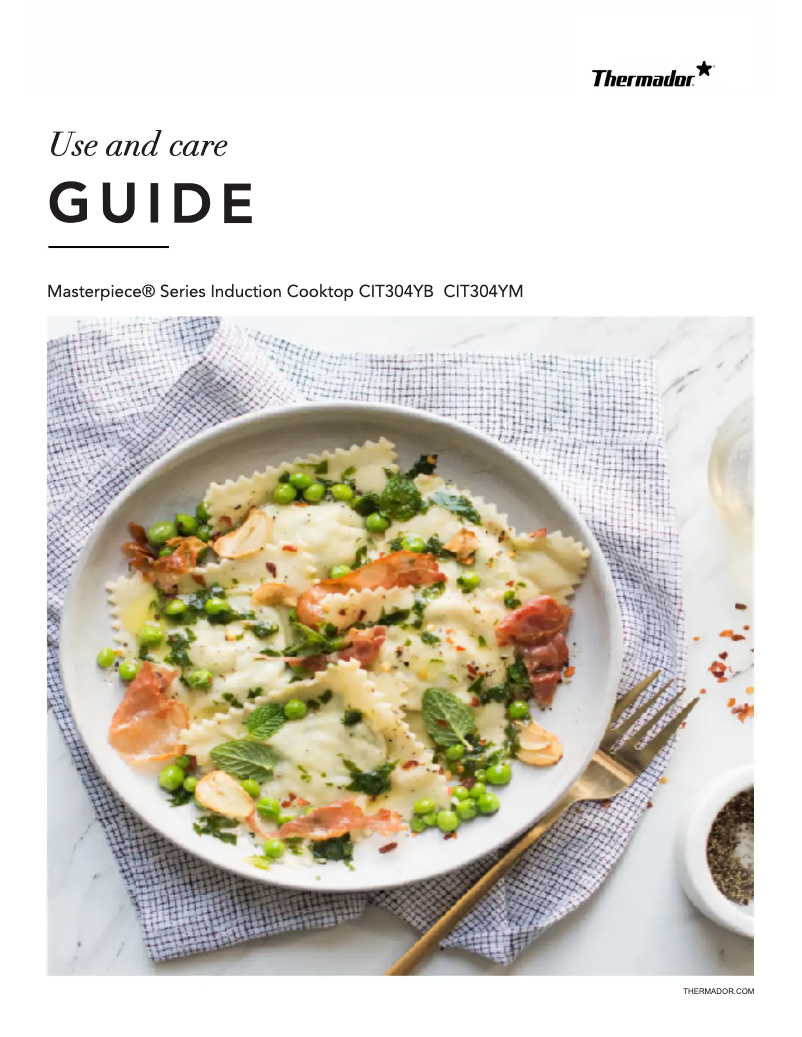 Imagen de la primera página del manual del dispositivo CIT304YB