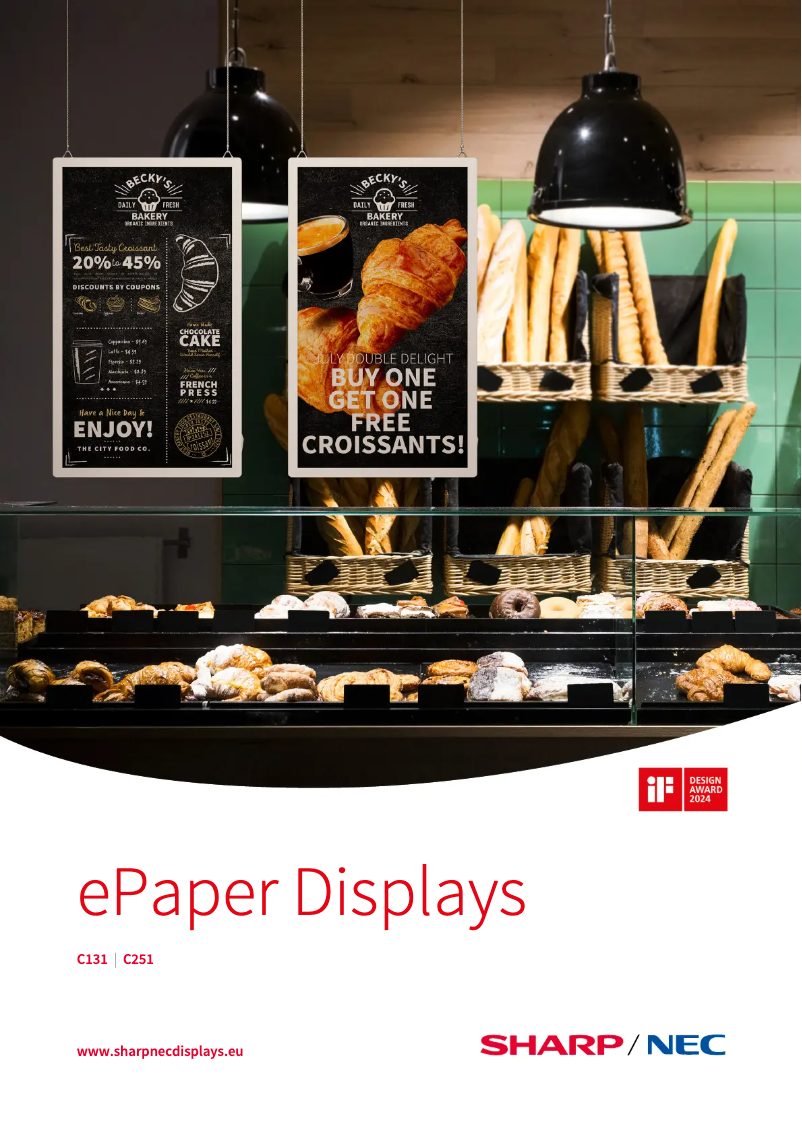 Página nº 1 - Folleto Sharp EPC251