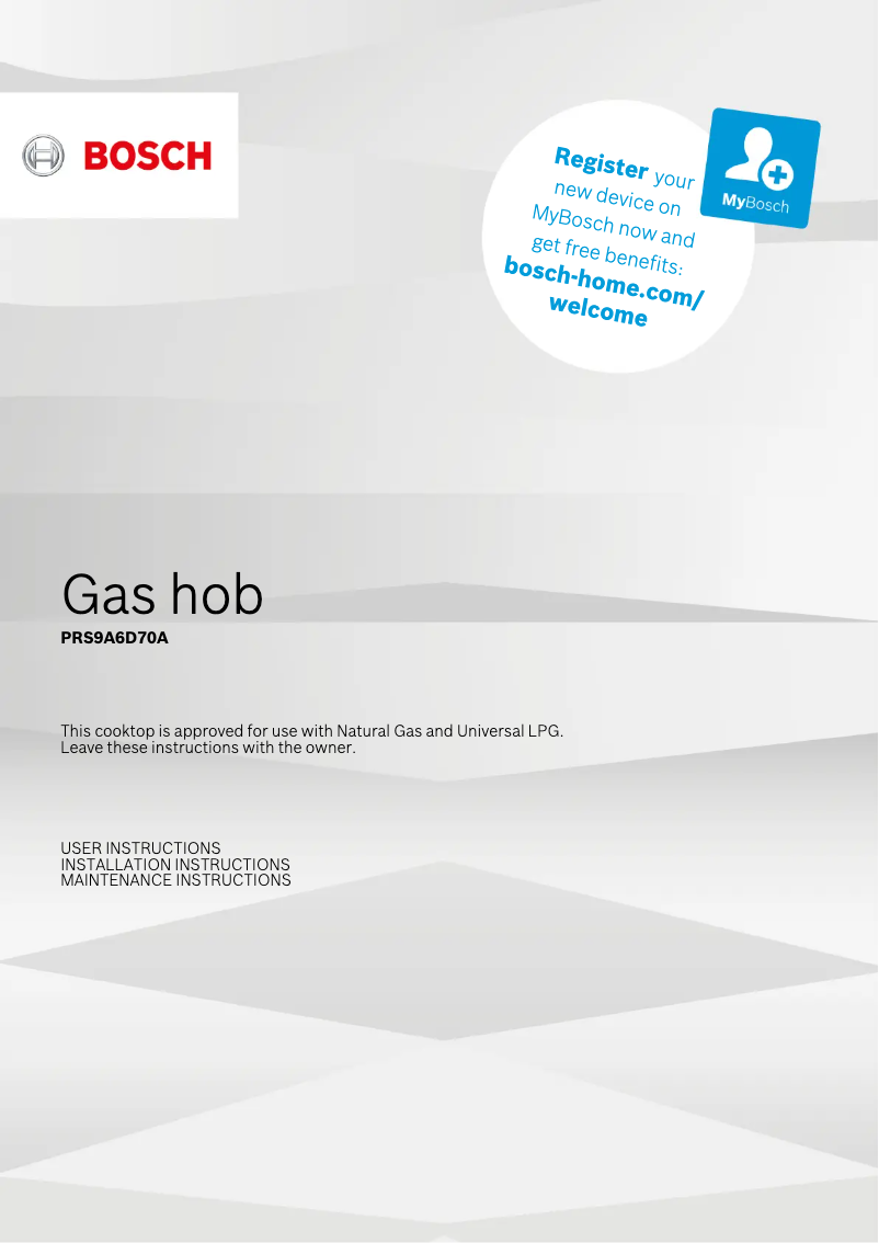 Imagen de la primera página del manual del dispositivo PRS9A6D70A