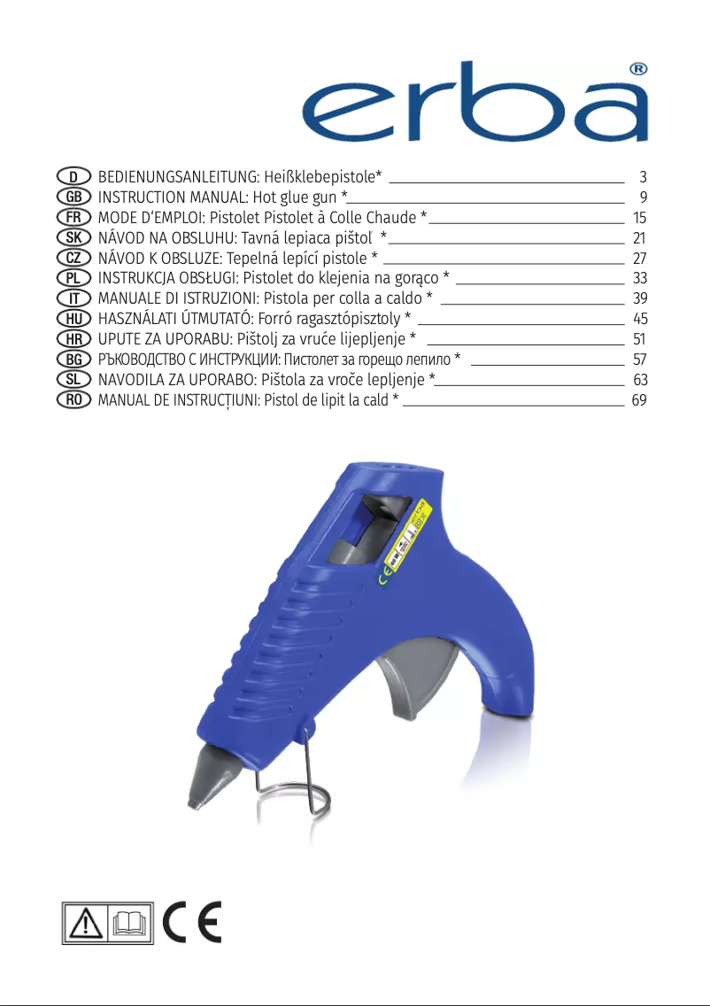 Página 1 del manual Manual de usuario Erba 13281