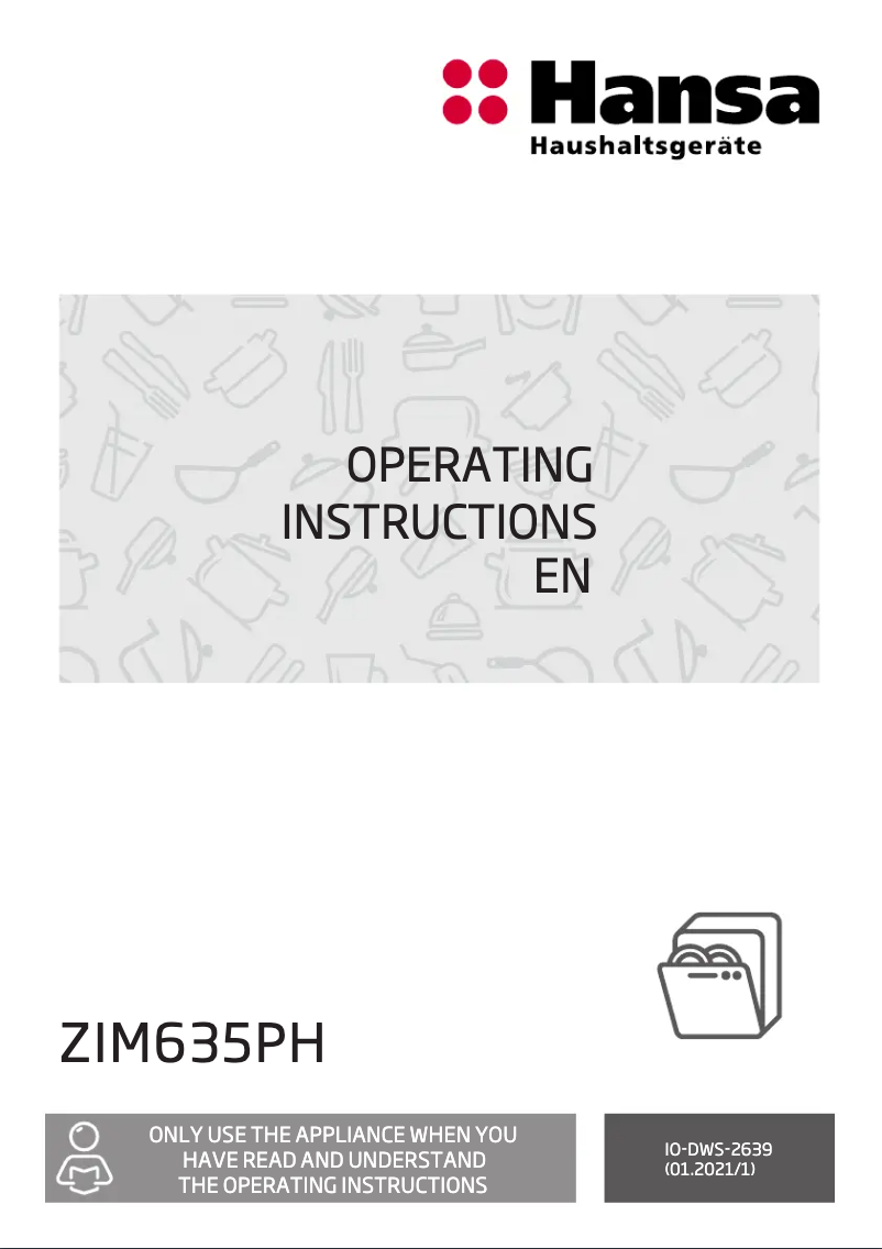 Página 1 del manual Manual de usuario Hansa ZIM635PH