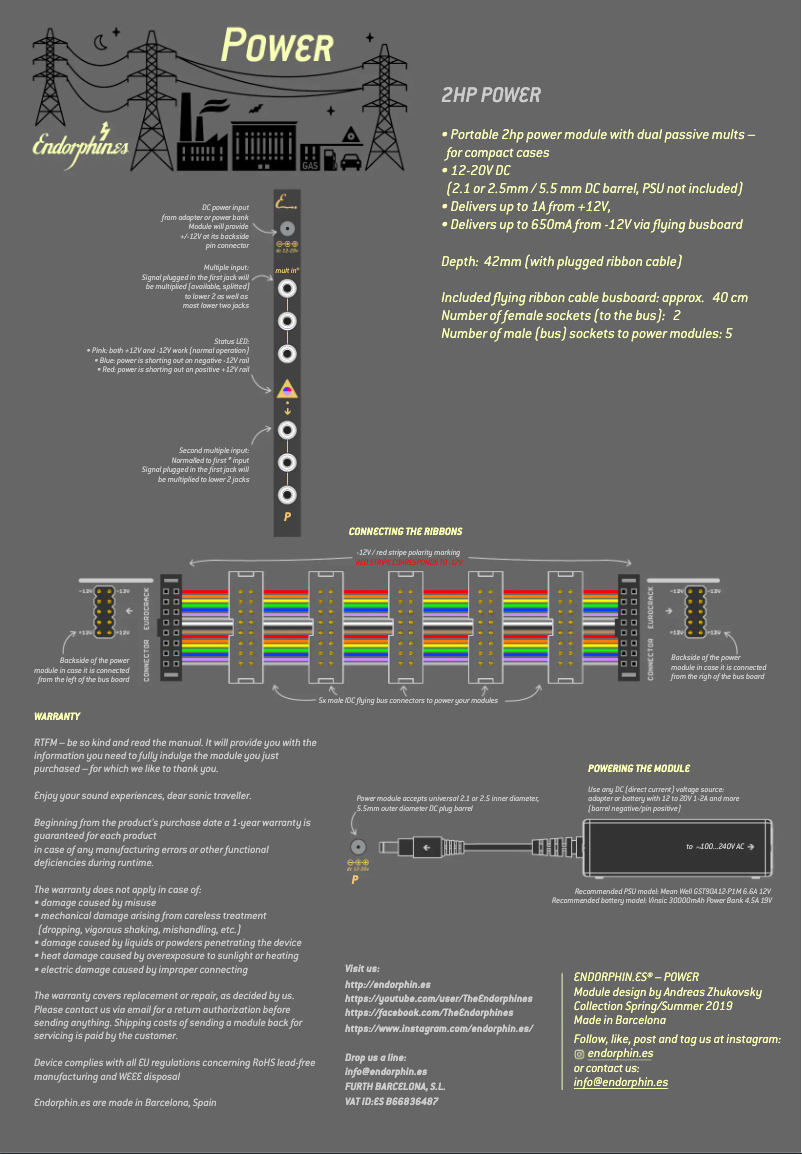 Imagen de la primera página del manual del dispositivo 2HP Power