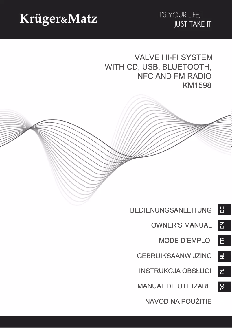 Página 1 del manual Manual de usuario Krüger&Matz KM 1598