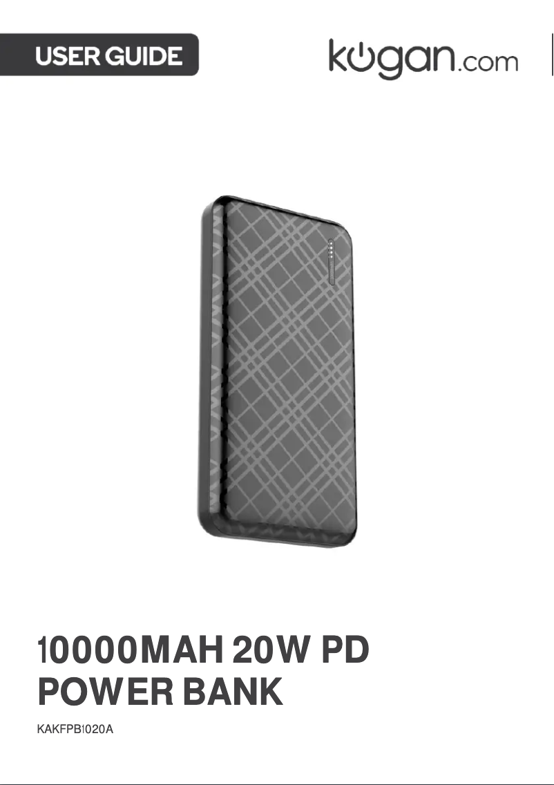 Página 1 del manual Manual de usuario Kogan KAKFPB1020A