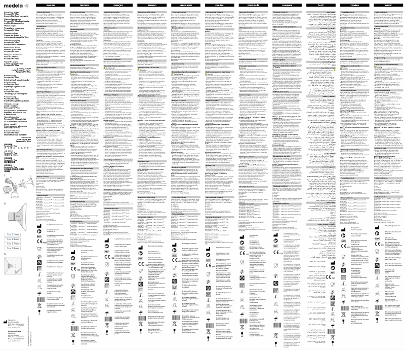 Página 1 del manual Manual de usuario Medela PersonalFit Flex