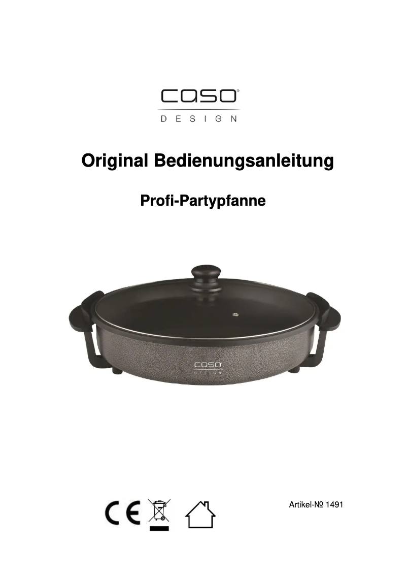 Imagen de la primera página del manual del dispositivo 1491