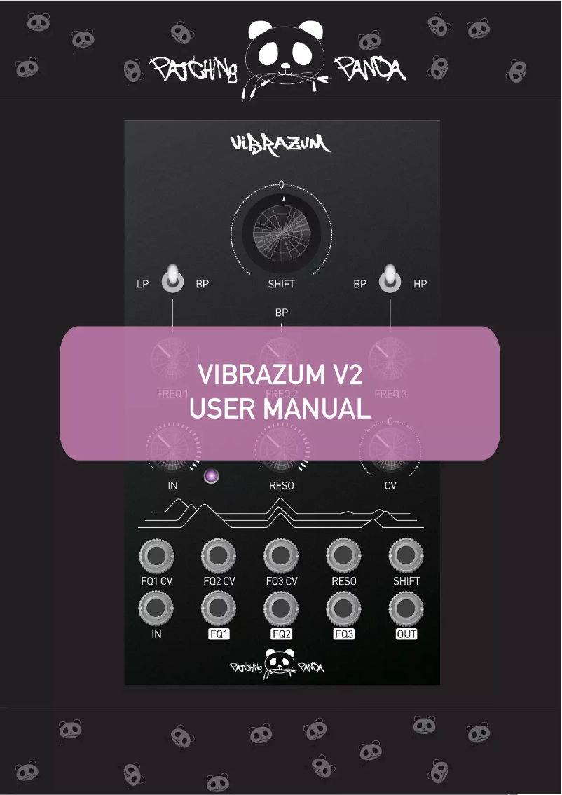 Imagen de la primera página del manual del dispositivo Vibrazum