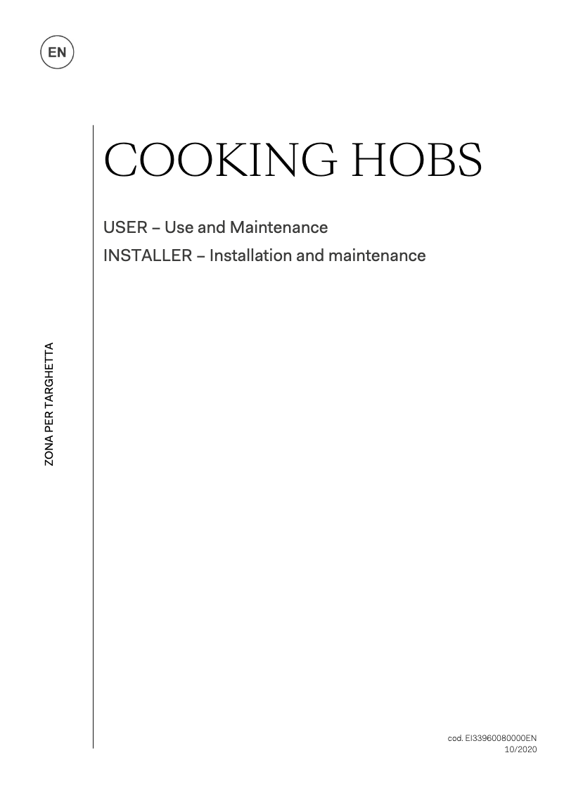 Página nº 1 - Manual de usuario Ilve HPT1230D