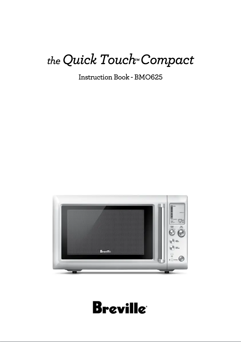 Página 1 del manual Manual de usuario Breville the Quick Touch Compact BMO625
