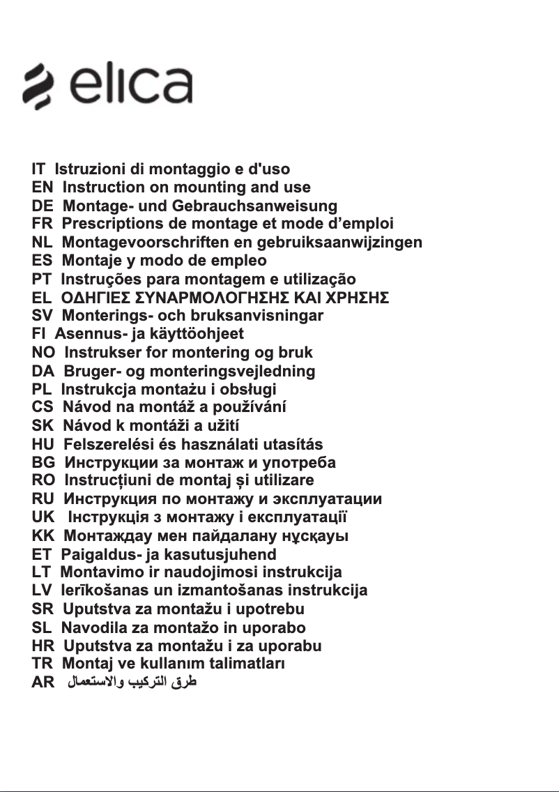 Imagen de la primera página del manual del dispositivo PRF0167054