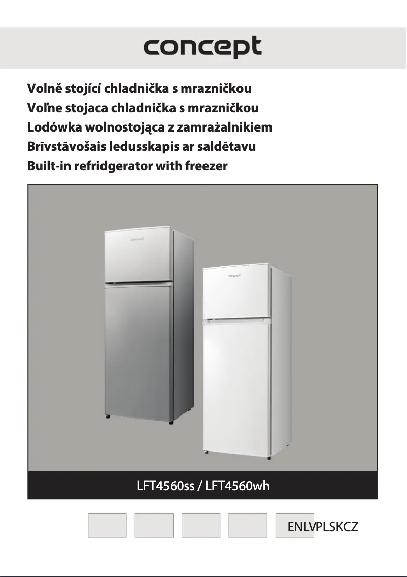 Imagen de la primera página del manual del dispositivo LFT4560WH