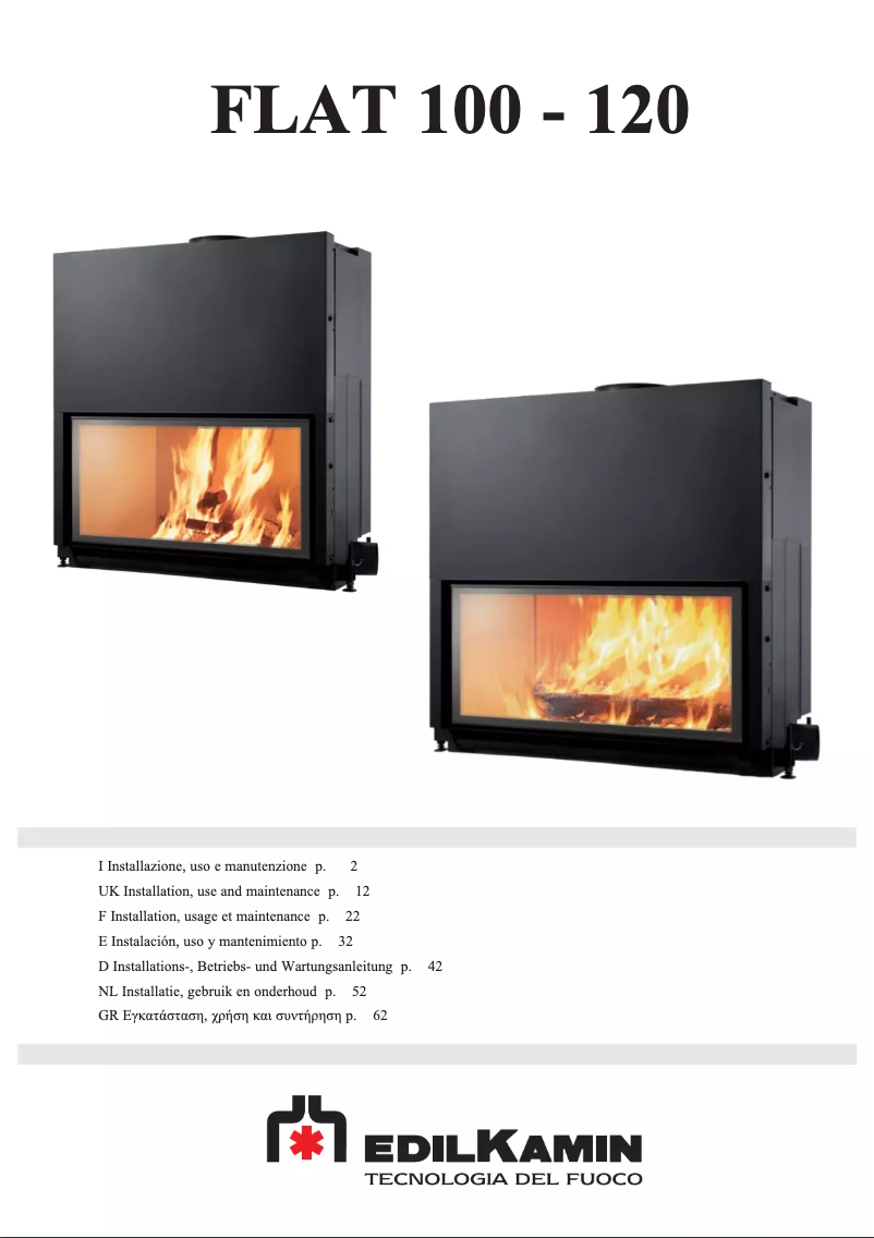 Imagen de la primera página del manual del dispositivo FLAT