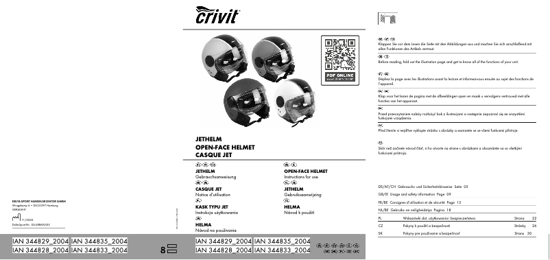 Imagen de la primera página del manual del dispositivo IAN 271517