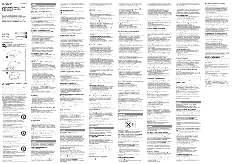 Imagen de la primera página del manual del dispositivo ACC-CFR